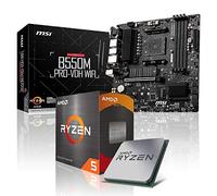 Memory PC Kit di aggiornamento Ryzen 7 5700X 8X 4.6GHz Processore, 32GB DDR4, scheda madre B550M Pro-VDH WiFi (Bios aggiornato + controllo funzionalità)