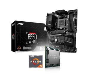 Memory PC Ryzen 5 5600G 6X 3.9GHz 16GB DDR4 MSI B550-A Pro Kit di evoluzione PC completamente assemblato e testato