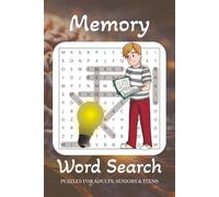 Memory Puzzels Word Search Book: Over 50 puzzles ... The perfect gift for vacations, holidays, and moments of relaxation