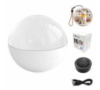 Memory Sphere Lamp Video,2.7" Crystal Ball Video Player Supports WiFi,Personalized 3D Videos Crystal Ball,Usb Rechargeable,Uploadable Videos & Photos,Creative Gift for Anniversary,Wedding(A)