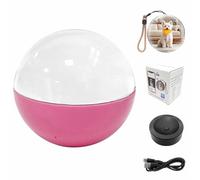 Memory Sphere Lamp Video,2.7" Crystal Ball Video Player Supports WiFi,Personalized 3D Videos Crystal Ball,Usb Rechargeable,Uploadable Videos & Photos,Creative Gift for Anniversary,Wedding(C)