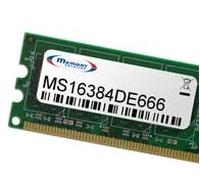 Memorysolution Memory Solution MS16384DE666, Komponente für: PC/Server, RAM-Speicher: 16 GB, Speicherlayout (Module x Größe): 1 x 16 GB, Produktfarbe: Schwarz, Gold, Grün (MS16384DE666) Marca