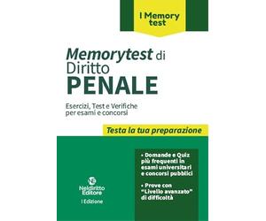 Memorytest di Diritto Penale
