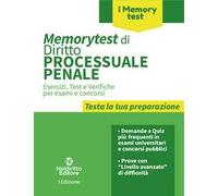 Memorytest di diritto processuale penale. Nuova ediz.