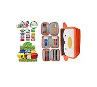 Memotak Astuccio 3 Zip My Animals Giotto 12+12+9