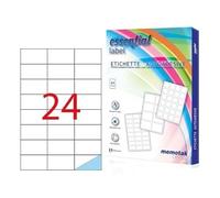 MEMOTAK ETICHETTE AUTOADESIVE A4 70X37 2400PZ (11008)**PUOI PAGARE ANCHE ALLA CONSEGNA!!!**