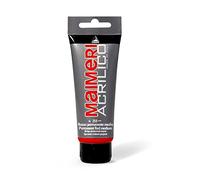 Memotak Maimeri Tubo Acrilico 75 ml. Rosso Medio - Confezione da 3 tubetti