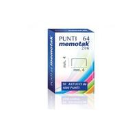 Memotak Punti Metallici UNIVERSALI 6/4 - CONF. da 10 PZ (10000 Punti TOTALI)