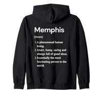 Memphis Definizione del nome Dizionario divertente Felpa con Cappuccio