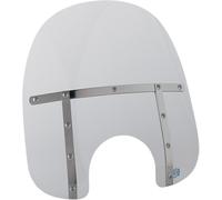 Memphis Shades 17in. Grassi Parabrezza 7in. Ritaglio Trasparente #MEM3210