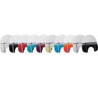 Memphis Shades 17in. Grassi Parabrezza 9in. Ritaglio Trasparente #MEM3620