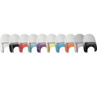 Memphis Shades 17in. Sottile Parabrezza 7in. Ritaglio Trasparente #MEM4210