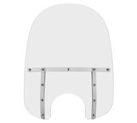 Memphis Shades MEM3410 Grassi Parabrezza (7in. Ritaglio) - 21in Trasparente