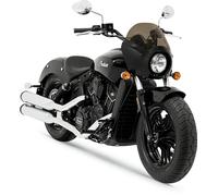 MEMPHIS SHADES MEM7361 FAIRING REPLACEMENT CAFE BLACK INDIAN SCOUT 69 ABS 2017