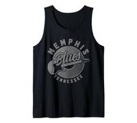 Memphis Tennessee TN Pride Chitarra Blues Musica Vintage Canotta