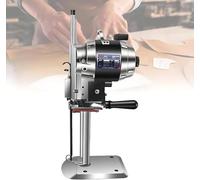 Memykoy Macchina da Taglio elettrica per Tessuti da 1100 W/1200 W,taglierina Verticale elettrica per Tessuti a Coltello Dritto,Macchina da Taglio elettrica Verticale per Pelle, Scarpe, Borse 15in