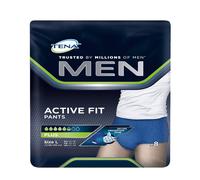 Tena Men Pants Active Fit 8 mutande da uomo colore Blu Navy taglia L