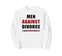 Men Against Divorce - Conservative Men's PRO-Marriage Quote Felpa