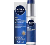 MEN Anti Age Hyaluron Hydro Gel Uomo 50 ml Crema viso uomo per pelli mature