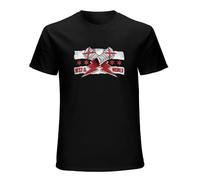 Men Cm Punk Aew Best in The World 100% Cotton Clothes Novelty Crew Neck Tees Short Sleeve T-Shirt Black L
