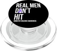Men Don't Hit - Nastro di sensibilizzazione alla violenza domestica PopSockets PopGrip per MagSafe