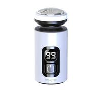 Men Electric Razor, Portable Compact Shaver, 3.35x1.57x1.57 Inches Travel-Friendly Grooming Tool, Essential Accessory for Business Trips, Daily Face Care, Quick Touch-Ups