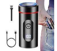 Men Electric Shaver, Portable Small Electric Trimmer, Wet and Dry Trimmer, Type-C Port Fast Charging Cordless Shaverr Waterproof For Face and Mustache