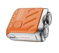 Men Electric Shaver - Rasoio elettrico impermeabile impermeabile | Rasoio da viaggio da uomo ricaricabile leggero USB, trimmer per toilette autorigenerante, viaggi bagagli uso umido e coppia