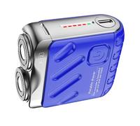 Men Electric Shaver - Rasoio elettrico impermeabile impermeabile | Rasoio da viaggio da uomo ricaricabile leggero USB, trimmer per toilette autorigenerante, viaggi bagagli uso umido e coppia