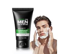 Men Expert - Detergente 3 in 1 per la pulizia del viso da uomo, detergente quotidiano per il viso, detergente per pori, per una pulizia profonda, schiuma ricca, per tutti i tipi di pelle, 1 x 100 g