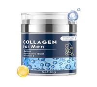 Men Facial Cream, Non Greasy Fast Absorbing, 2.95 Inches Face Skin Deep Hydration with Smooth Texture, Daily Moisturizer with Blend, Modern Grooming Style, Home Accessories for Travel & Camping