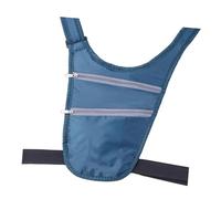 Men Fanny Pack - Bagaglio da cintura per donna uomo, viaggio Personal Antift Bag | Borsa a mano in vita borsa documento invisibile per andare all'estero, blu, Se référer à la description, Fare