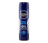 6 pz Nivea Men Deo Spray Fresh Active 0% Aluminium Deodorante 48h 150ml