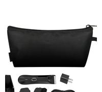 Men Grooming Travel Case - Waterproof Portable Organizer for Hair Clipper Trimmer, Barber Tool Storage Bag | for Haircut Kit Accessories