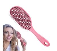 Men Hair Brush, Paddle Bristle Scalp Massage Tooth, 9.4x2.8x1.2 Inch Easy to Clean & Maintain, Cleaning Comb for Scalps Styling, Daily Use, College Dorm, Hotel, Vacation and Travel