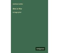 Men in War: in large print