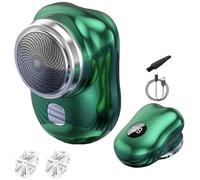 Men Mini Storm Electric Shaver,Portable Powerful Electric Razor,Dry Shaving Razor with LED Display USB Rechargeable,Home,Travel Office Uses