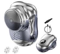 Men Mini Storm Electric Shaver,Portable Powerful Electric Razor,Dry Shaving Razor with LED Display USB Rechargeable,Home,Travel Office Uses