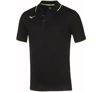 Men Mizuno Polo Nero/Giallo Fluo Uomo TagliaM