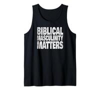Men Of Faith Leadership biblica Ruolo maschile tradizionale Canotta