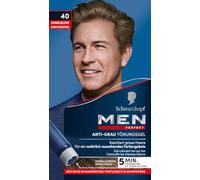 Men Perfect Gel anti-grigio tinta 40 biondo scuro (2 x 80 ml), colore per capelli da uomo dissolve i capelli grigi, tinta anti-grigia per un risultato naturale