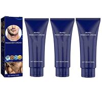 Men Permanent Hair Beard Removal Cream, Natural Soft Painless Beard Remover Cream, Men Hair RemovalCream, Suit for Face, Underarms, Legs, Chest, Arms (one size, 3pcs)