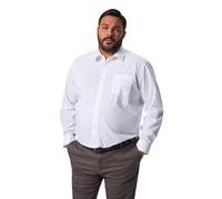 Men Plus Businesshemd, Kent, CF, Easy Care, 1/1 Magliette, Bianco Neve, 7XL Uomo