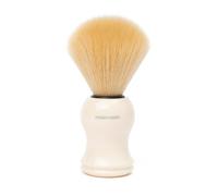 Men Rock Shaving Brush with Synthetic Bristles, Helps to Remove Unwanted Dead Skin and Avoid Irritation, Soft Bristles and Comfortable Handle, Vegan Friendly