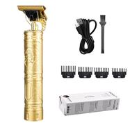 Men’s Cordless Hair Clipper - Precision Trimmer, Ergonomic Grooming Kit with Rechargeable Power System and Adjustable Comb Guides, Smooth Cutting Performance, Ideal for Hair Beard Sideburn