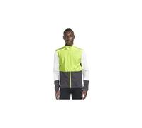 Men s craft adv bike hydro lumen yellow grey waterproof jacket