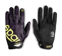 Men`S Driving Gloves Sparco Meca Iii Black Size Xl NUOVO