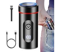 Men’s Face Shaver | Portable Electric Trimmer for Wet and Dry Shaving | Type-C Fast Charging Cordless Shaver | Compact Grooming Tool for Home, Travel, and -the-Go Shaving