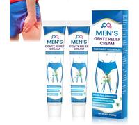 Men’s GentX Relief Cream, Private S-oothing Cream, Private Soft C-ream, Intimate Soothing C-ream, External Creams for Soothing, Gentle Moisturizer for Men’s Skin Care Routine 20g (2)
