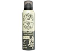 Men’s Master Deodorante Spray per Uomo | Antitraspirante 24 ore di Protezione, Aroma Fresco e Maschile | Senza Macchie sui Vestiti | Formula Naturale | Senza Parabeni, Talco e Alcol | 150 ML